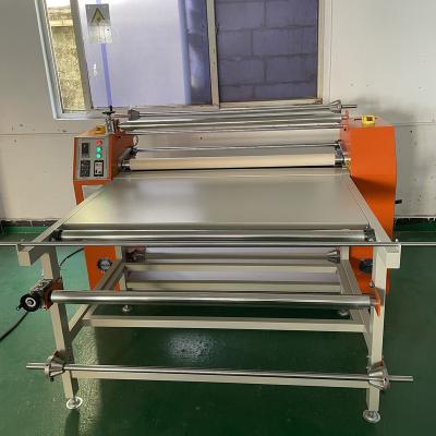 China Garment Shops High Quality Roll To Roll Heat Press Sublimation Printing Machine Calender 1200mm 220v 1phase for sale