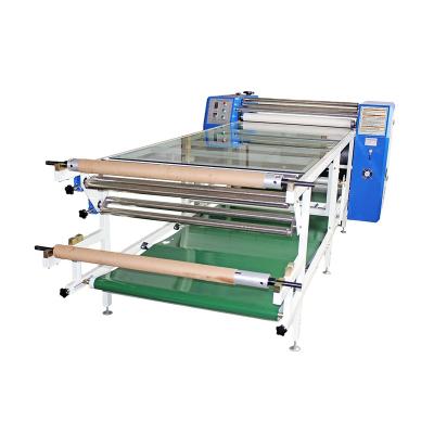 China Easy Operation Roller Heat Transfer Machine Sportswear Textile Oil Based Sublimation Roll Heat Press Machine for sale