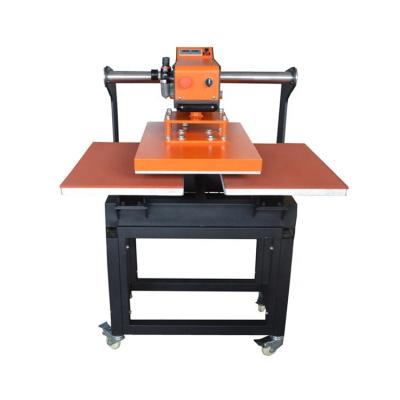 China Flat Product Printable Factory Directly Supply Double Stations Heat Press Machinery Semi-automatic Sublimation Machine 40*60cm for sale