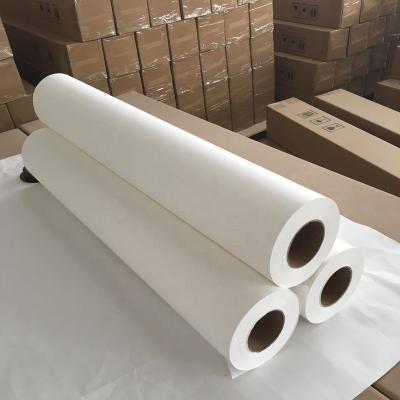 China High Quality Cheap Quick Dry Heat Sublimation Transfer Paper Roll Size 100GSM For Light Fabric Transfer Printing for sale