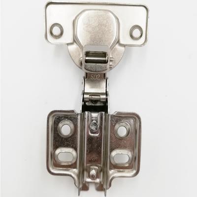 China Modern Nickel Plated Finish Two Way Cabinet Door Hinge In Furniture Hinge for sale