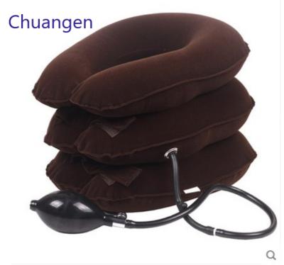 China Hot Inflatable Cervical Neck Traction Amazon Neck Traction Pillow for Head Back Headache Cervical Pain for sale