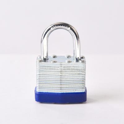 China Durable High Security 30 40 50 Mm High Security Plastic Cover Protective Lock Dustproof Waterproof Laminated Safety Padlock for sale