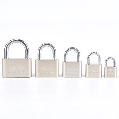 China Durable High Security 70 Mm In Solid Color Wholesale Direct Sales Silver Iron Net Safety Eco-friendly Padlock for sale