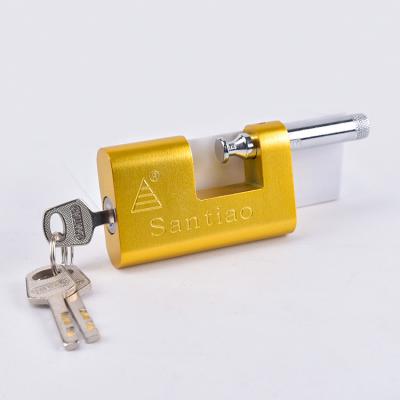 China High Durable Security 90MM Heavy Duty Padlock Customized Burglar High Rectangle Iron Padlock for sale