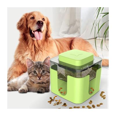 China New Design Funny Smart Pet Driver PUSH AUTOMATIC Pet Bowl Intelligent Intelligence Toys for Dog and Cat Pet Supplies for sale