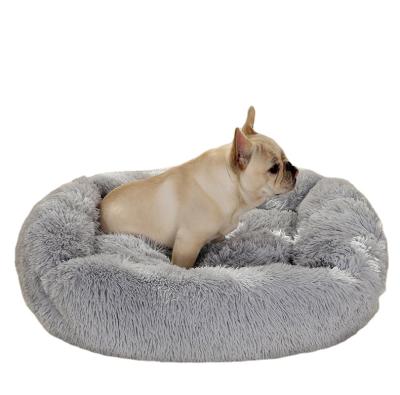 China S Place Heating Dog Bed Long Soft Warm Plush Pet Cushion For Small Large Kennel Cat Calming Bed Pet Sofa Mat Pet Accessories for sale