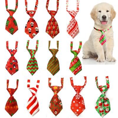 China Wholesale Viable Christmas Accessories For Dogs And Cats Pet Ties Dog Ties Adjustable Dog Link Collar for sale