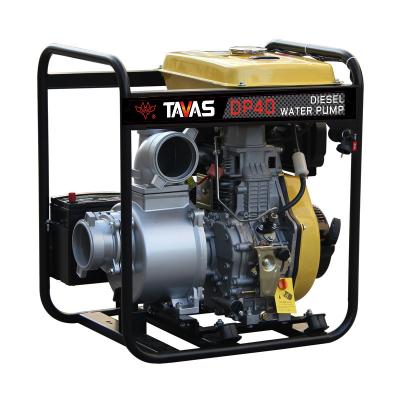 China Other TAVAS DP40 186F agriculture diesel engine water pump 4 inch water pump for sale