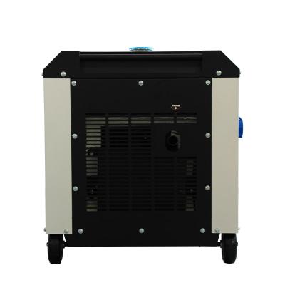 China Four Side Wheels TAVAS 9.5kva Cheap Diesel Generator for sale