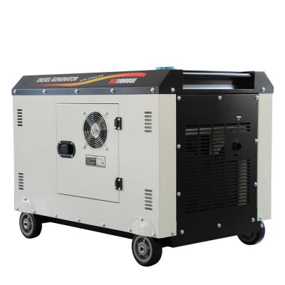 China Four Wheels TAVAS 7.5KW Side Marine Air Cool Generator Set for sale