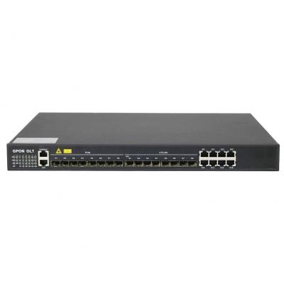 China FTTx 10GE SFP FTTH 1U 19 8 Inch Port GPON OLT With Web NM Telnet Cli Management Freeshipping for sale