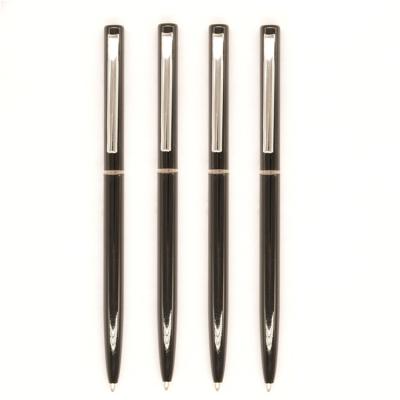 China Hot-selling New Design Twist Action Metal Promotional Slim Ball Pen for sale