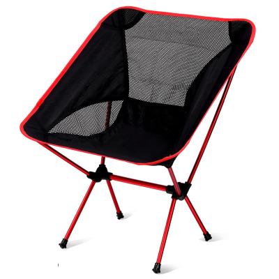 China Modern Outdoor Portable Camping Moon Folding Chair For Barbecue for sale