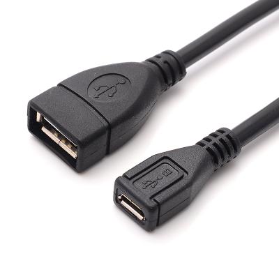 China Extending MP3/MP4 Player Video Signals Cable Micro USB Female To USB Female Cable Android Connecting Cable for sale