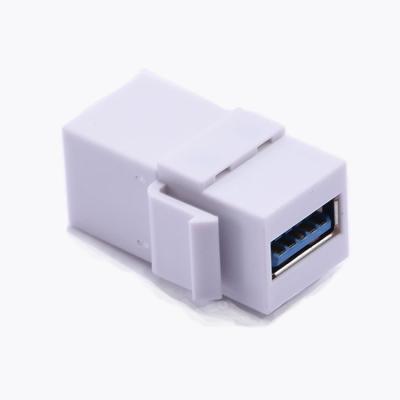 China LAPTOP plug in coupler female to female connector for wall panel support USB 3.0 and USB 2.0 for sale