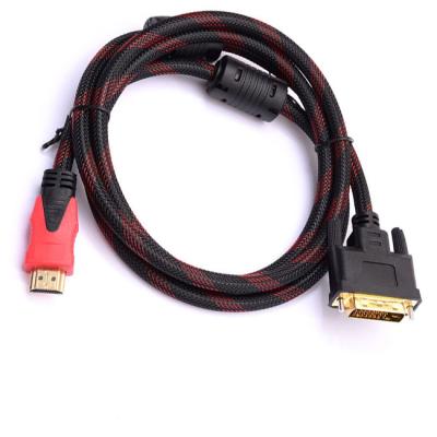 China High Quality Gold Plated 1080P COMPUTER Male to HDTV Male to Dvi 2k HD MI Connectors to DVI Cable for LCD DVD HDTV XBOX PS3 for sale