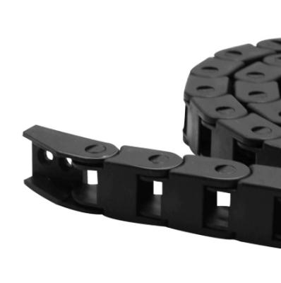 China Universal Cable Drag Chain, Black Wire Cable Carrier Drag Chain Plastic CNC Machine Tool 15mm x 30mm for sale