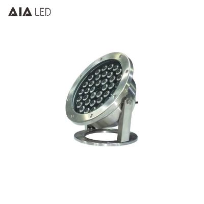 China Swimming Pool 304 Waterproof IP68 Stainless Steel 36W DC12V Led Swimming Pool Lighting Outdoor Underwater Lamp For Park for sale