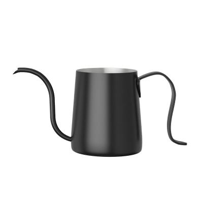 China 2022 Sustainable Pour Over Coffee Maker Coffee Thick Stainless Steel Drip Coffee Pot Long Spout Mouth Coffee Kettle for sale