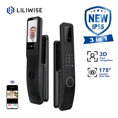 China Face Scanning Smart Digital Door Lock With FPC Fingerprint Reader for sale