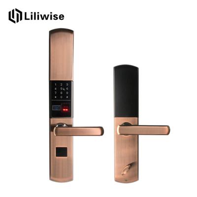 China OEM / ODM Fingerprint Sliding Door Lock , Password Touch Screen Door Lock for sale