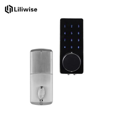 China APP Control Remote Front Door Lock  , Smart Bluetooth Self Locking Door Lock for sale