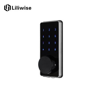 China Password Keypad Bluetooth Door Lock Self Locking 5000 Times Life Span for sale