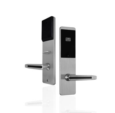 China Intelligent Door Lock High - End Ultra - Thin Apartment / Hotel Door Locks 298 * 74 * 10mm for sale