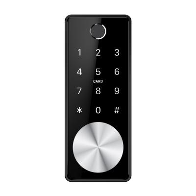 China Fingerprint Keypad Deadbolt Door Lock Digital Auto Smart 150mm 60mm for sale