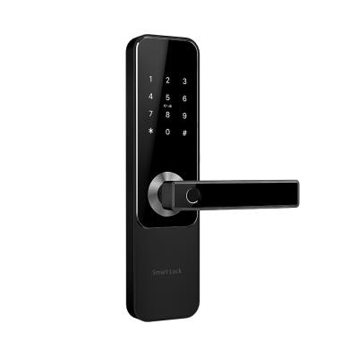 China APP Fingerprint Electronic House Locks , Intelligent Electronic Front Door Lock for sale