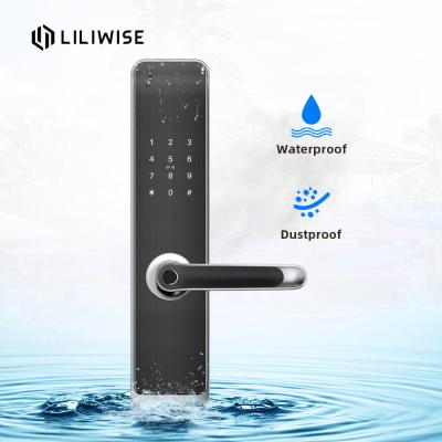 China Security MF1 Card Electronic Password Door Lock Waterproof for sale