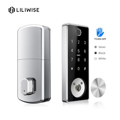 China Smart Key Card Door Lock Smart Digital Bluetooth Access Electronic Fingerprint Door Locks for sale