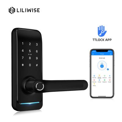 China High Quality Digital Biometric Password Fingerprint Key Smart Door Lock For House for sale