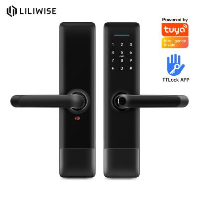 China Water Resistant IP55 WIFI Fingerprint Door Lock For Airbnb for sale