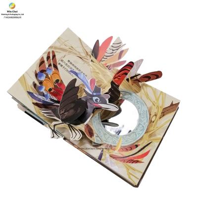 China paper & ODM Cardboard Mini Pop Custom Children's Book Printing Hard Cover for sale