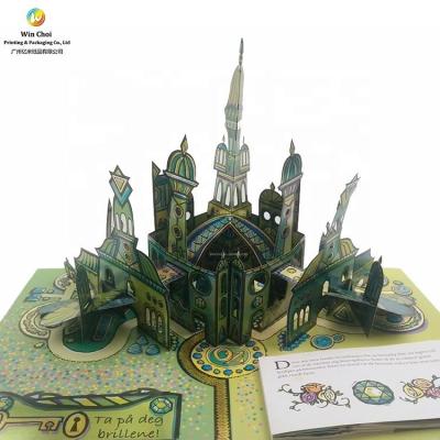 China Custom Hardcover Education Kids Automatic Story Book Automatic Book 3d Printing for sale