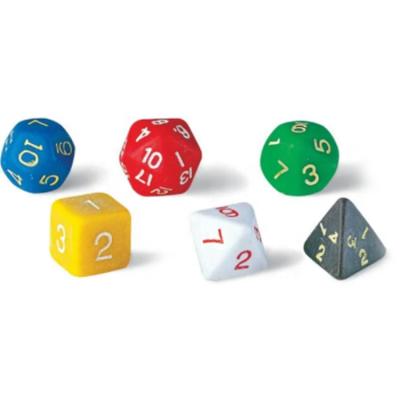 China Wholesale Cheap Mini Entertainment Plastic Dice For Games for sale