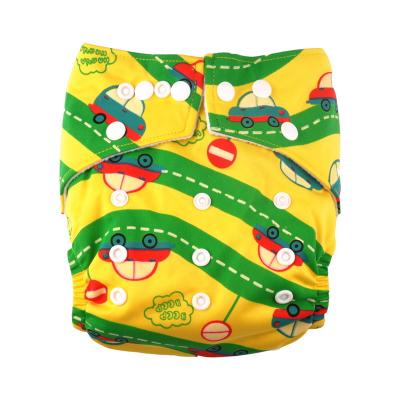 China Tinycloz Printed All In 2 Amazon Amazon Hot Sale Cloth Diaper Washable Adjustable With All Kinds Inserts Night Baby Cloth Diaper for sale