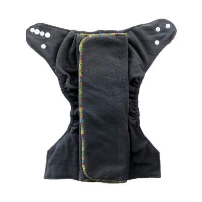 China Prefold Charcoal Sterilization and Deodorization Cloth Diaper Reusable Bamboo Triple Liner Pad Diaper Insert Triple Insert for sale