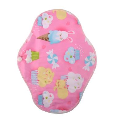 China Breathable Eco-Friendly Reusable Washable Sanitary Napkin Cloth Menstrual Pads for sale