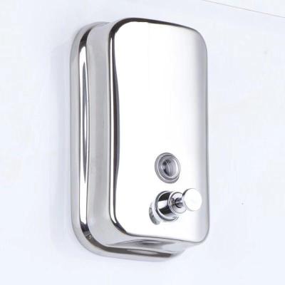 China Automatic Foam Soap Dispenser 304 Bathroom Soap Dispenser 500ml Stainless Steel Soap Dispenser Container for sale