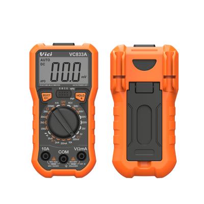 China Yes 2021 New Electronic Power Off Tester VICIMETER Auto Smart Multimeter VC833A for sale