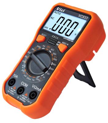 China VC833 DC and NCV (Non Contact Voltage) Measurement AC Voltage Pocket Multimeter Digital Multimeter with TRMS/NCV for sale