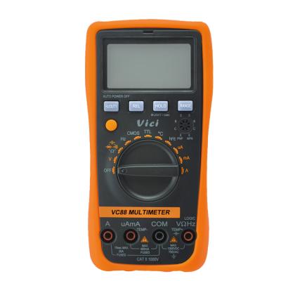 China Logic Function VC88 4000 Digits Digital AC Multimeter Auto Ranging Duty Cycle Test for sale