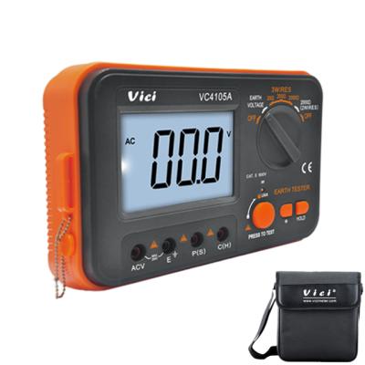 China Widely VC4105A Ground Resistance Meter Digital Earth Tester for sale