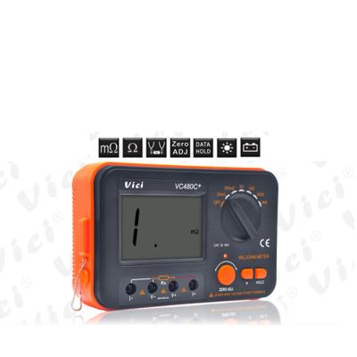 China VC480C+ Low Ohm Meter Micro Resistance Test For 0.01milli-2K Ohm 176(l)x116(w)x63(d)mm for sale