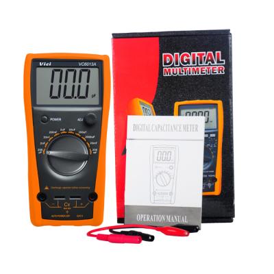 China YES VC6013A VICI Meter Gold Detector 1999 Digits Digital Capacity Meter With 9V Battery Supply for sale