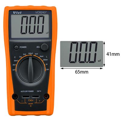 China VC6243+ Induction Capacitance Digital LC Meter 65*41mm for sale