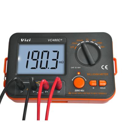 China YES 4 Wire Micro Ohm (Resistance) Meter VC480C+ Test Method for sale